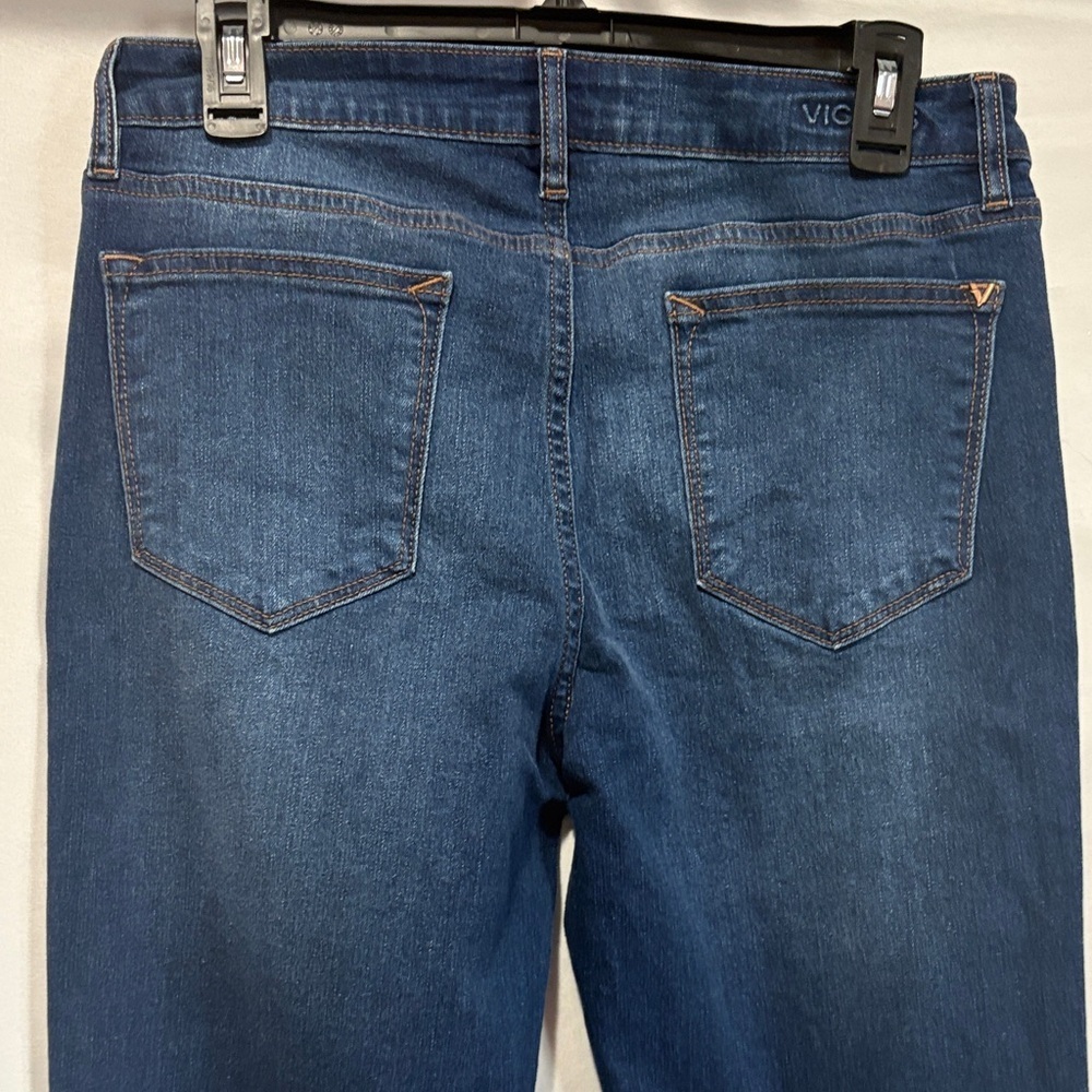 Vigoss Dark Blue Flare Jeans - Picture 6 of 11